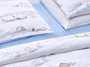 Preview: Christian Fischbacher - White Season - Satin