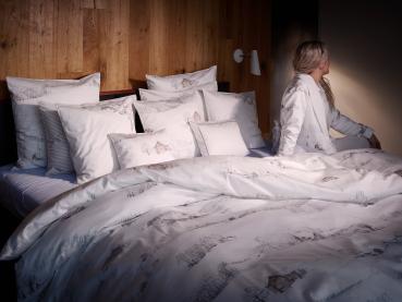 Preview: Christian Fischbacher - White Season - Satin