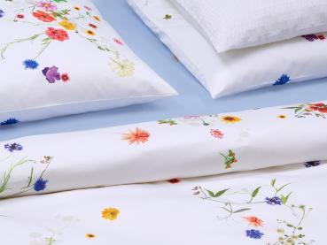 Preview: Christian Fischbacher - Fleures Volantes - Satin