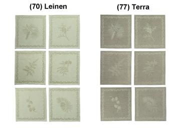 Preview: Leitner Leinen - Foresta Servietten-Set - 47cm x 47cm