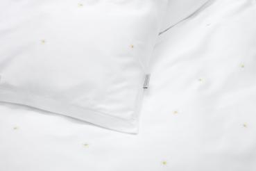 Preview: Schlossberg - DAISY - Satin Noblesse uni bestickt