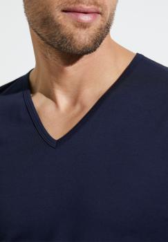 Preview: Zimmerli - Pure Comfort - Shirt Short Sleeve V-Neck