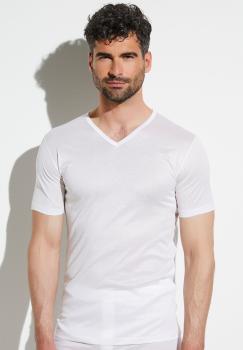 Zimmerli - Royal Classic - Shirt Short Sleeve V-Neck