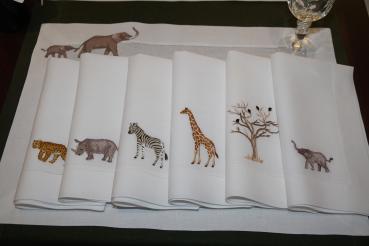 ERI Textiles - Afrika mit Hohlsaum