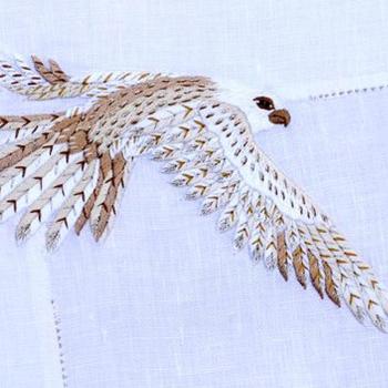 Preview: ERI Textiles - Falken mit Hohlsaum