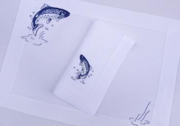 ERI Textiles - Forelle mit Hohlsaum