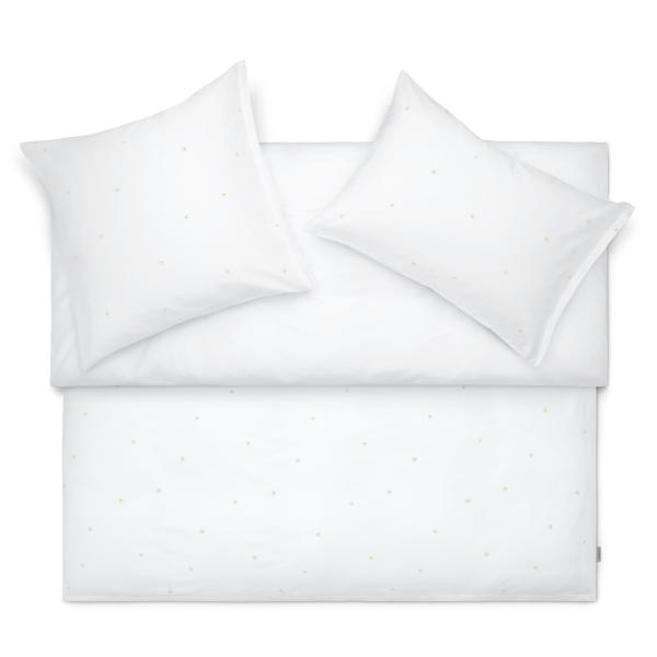 Schlossberg - DAISY - Satin Noblesse uni bestickt