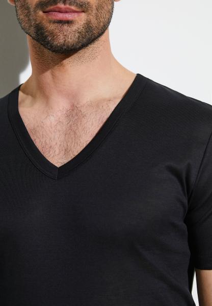 Zimmerli - Business Class - Shirt Short Sleeve V-Neck