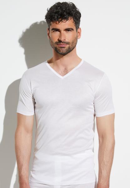 Zimmerli - Royal Classic - Shirt Short Sleeve V-Neck