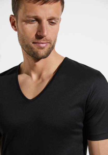 Zimmerli - Sea Island - Shirt Short Sleeve V-Neck