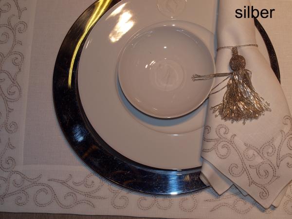 ERI Textiles - Arabesk mit Hohlsaum