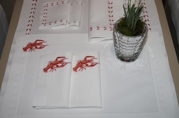 ERI Textiles - Flusskrebs mit Hohlsaum