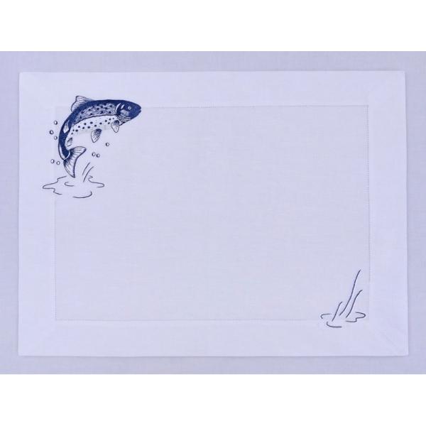 ERI Textiles - Forelle mit Hohlsaum