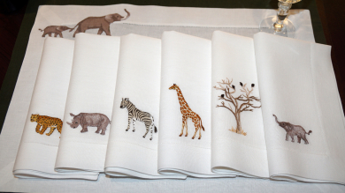 ERI Textiles - Afrika mit Hohlsaum 