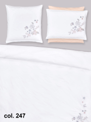 Christian Fischbacher - Diana - Satin bestickt 