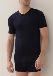 Zimmerli - Pureness Shirt Short Sleeve V-Neck 