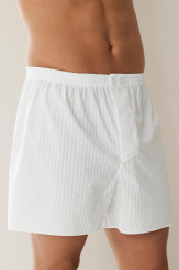 Zimmerli - Woven Nightwear Boxer Shorts One-Button fly 