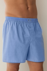 Zimmerli - Woven Nightwear Boxer Shorts One-Button fly 